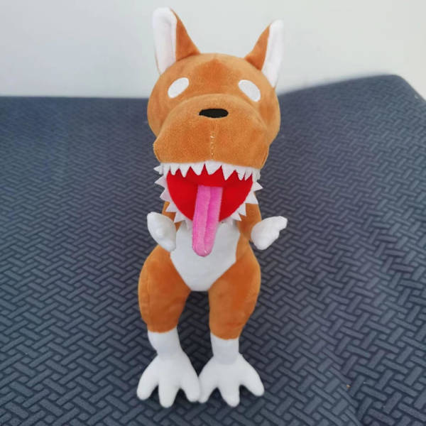 Plush, 10 tum 2 Plushies, Mjuk Monster Horror Fylld Figur Dock för Fans Barn