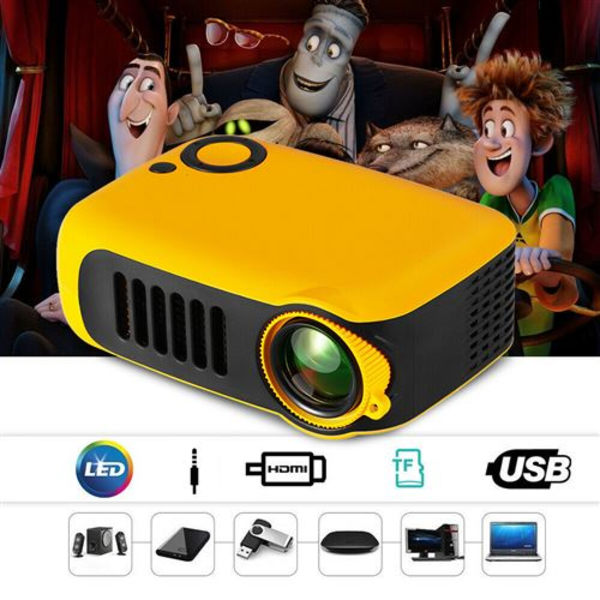 Mini Full HD 1080P LED videoprojektor for hjemmekinosystem