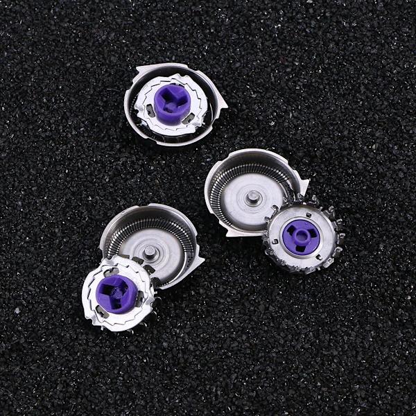 Set med 3 rakblad för HQ8/HQ8894/HQ7160 Silver Shaver Kompatibel