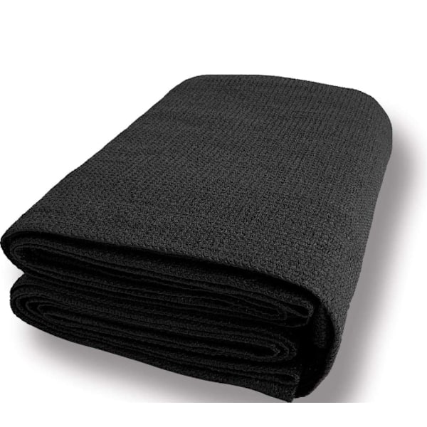 Balkonbeskyttelse mod nysgerrige blikke Vind- og UV-beskyttelse, 90 x 300 cm, sort