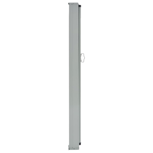 vidaXL Retractible Side Awning 80x300 cm Grå Grey gray