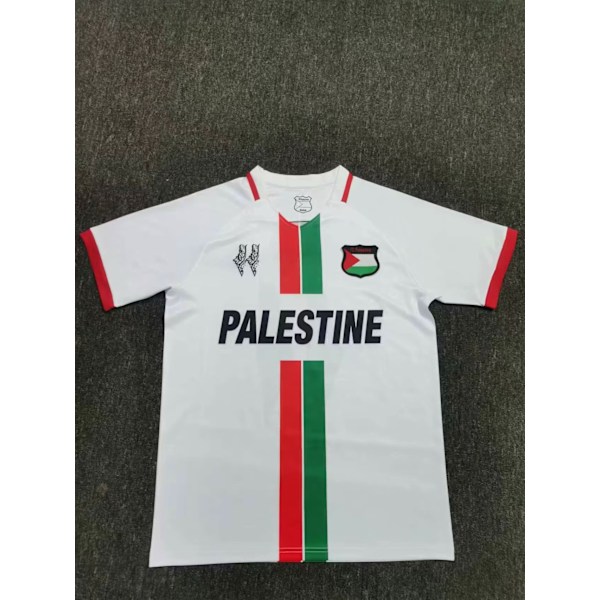 Palestina fotballdrakt 2023/24 hjemmedrakt bortedrakt Hvit-A White-A L