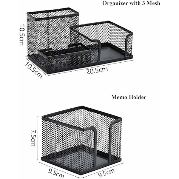 6 stk. Organizer Multifunktionel mesh Orga
