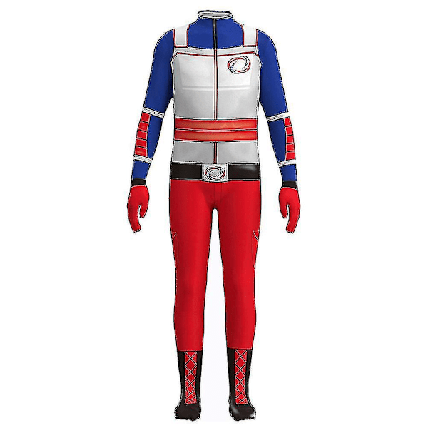 Henry Danger Cosplay Kostym Jumpsuit Outfits För Barn Halloween Karneval Dräkt A 130