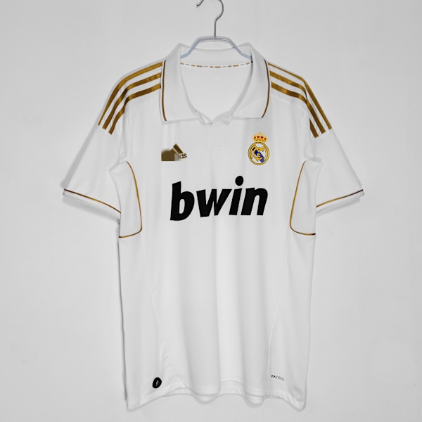 Retro eason Legend 11-12 Real Madrid hemtröja Hierro NO.4 Hierro NO.4 S