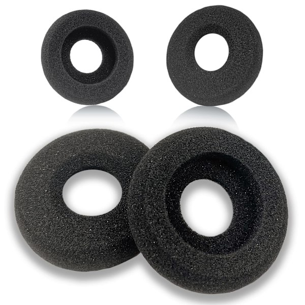 Ear Pads for Plantronics Headsets, Replacement Foam Pads, Designed for Plantronics H251 H261 C225 3220 320 3210 (4-Pack)