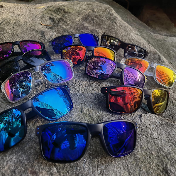 2024 Tehdas Tukkumyynti Mukautettu Logo Pyöräily Ulkoilu Urheilu Neliö Polarisoitu Miesten Aurinkolasit C20 Mens Polarized Sunglasses