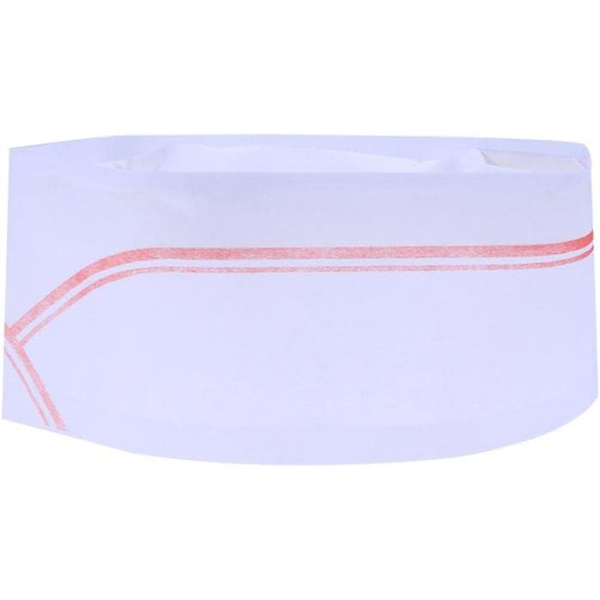 20 stk. engangskokkehatte af non-woven papirfiber til børn, A