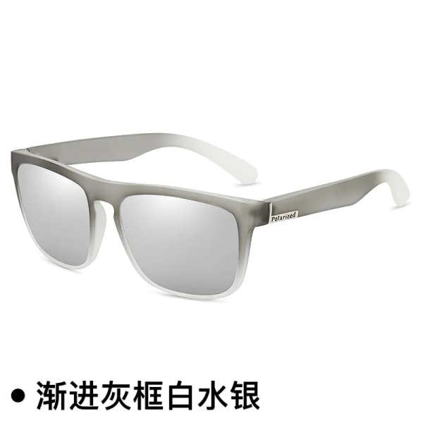 high quality luxury custom logo fashion square sun glasses sports designer polarized men sunglasses 2024