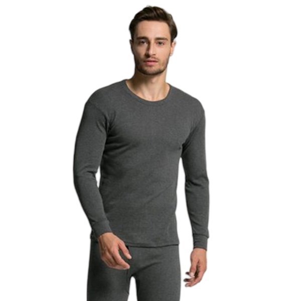 Termisk underklädesset för män Dark Hemp Grey