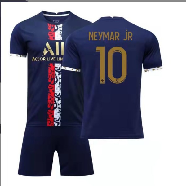 22-23 Paris special edition fotbollsträningsdräkt 30 Messi nr 7 Mbappe nr 10 Neymar fotbollströjeset Paris Special Edition No. 30 18#