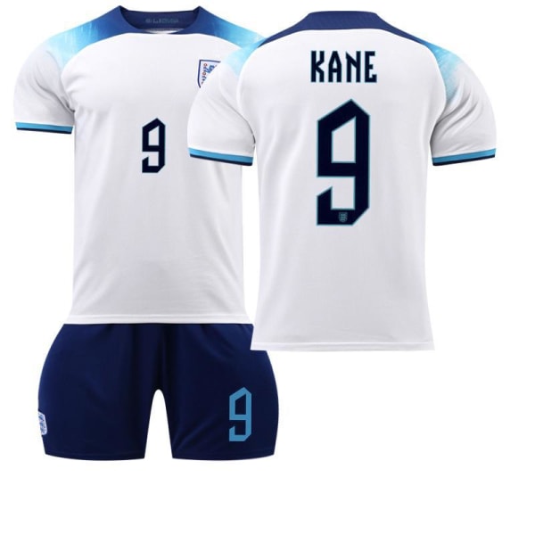 2022 England World Cup Jersey No. 9 Kane 10 Sterling 19 Mount 20 Foden Children's Football Jersey