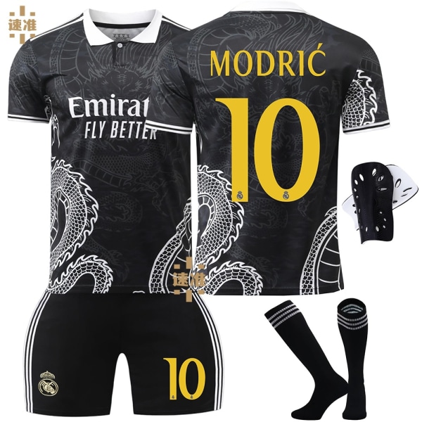 23-24 Real Madrid football jersey dragon version No. 7 Vinicius 5 Bellingham 11 Rodrigo children's jersey