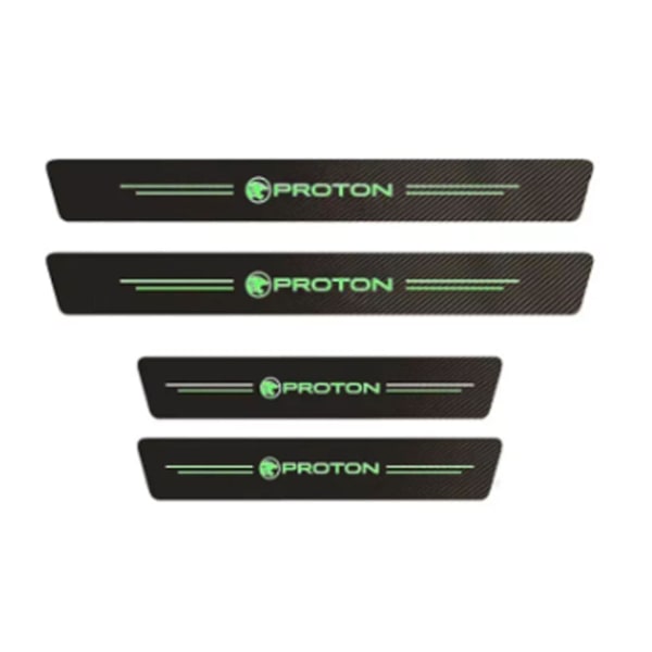 Auto dörrtröskelskydd anti-scratch dörrtröskelskydd för fordonstillbehör_llk13 Proton 4pcs