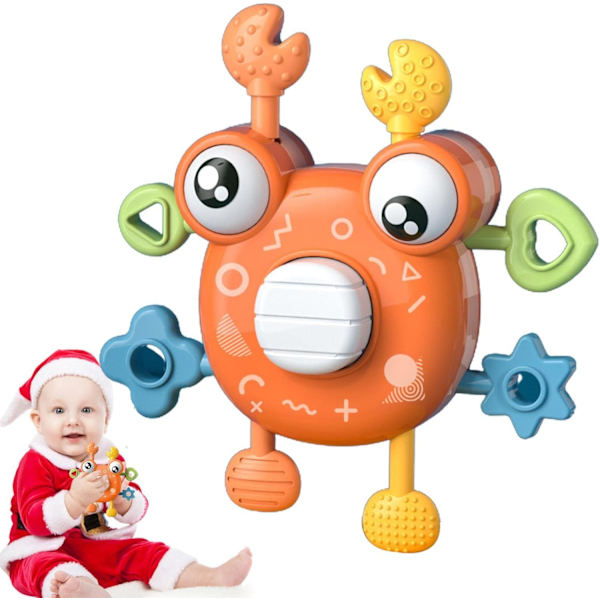 Baby Krabbe Leke, Enkel Krabbende Krabbe Baby Sansesansleke