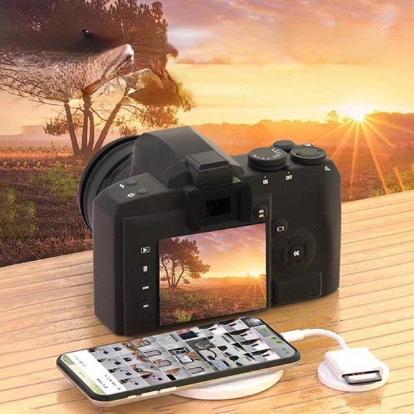 For IPhone Multi Card Reader for Lightning for SD TF memory card 1to2