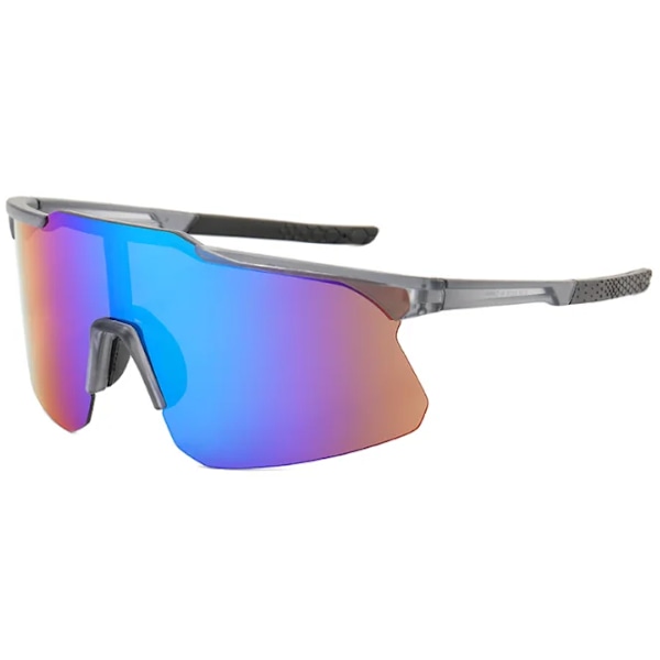 2024 Puolikehys Juoksulasit Ylisuuret Urheilu Tuulenpitävät Aurinkolasit Pyöräily Ulkoilu Miesten Urheiluaurinkolasit Unisexille 6 sunglasses unisex outdoor