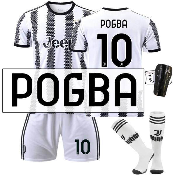 22-23 Ny version Juventus nr 7 Hovey nr 10 Pogba 22 Di Maria 10 Dybala set No. 10 Pogba with socks + gear #22