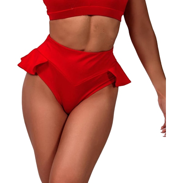 Kvinnors högmidjade träningsbyxor, sexiga klubbshorts, heta byxor, yogabyxor, booty shorts, dansskjortor