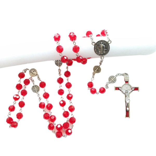 Kors Halsband Krucifix Jesus Christian Virgins Mary Hänge Kat