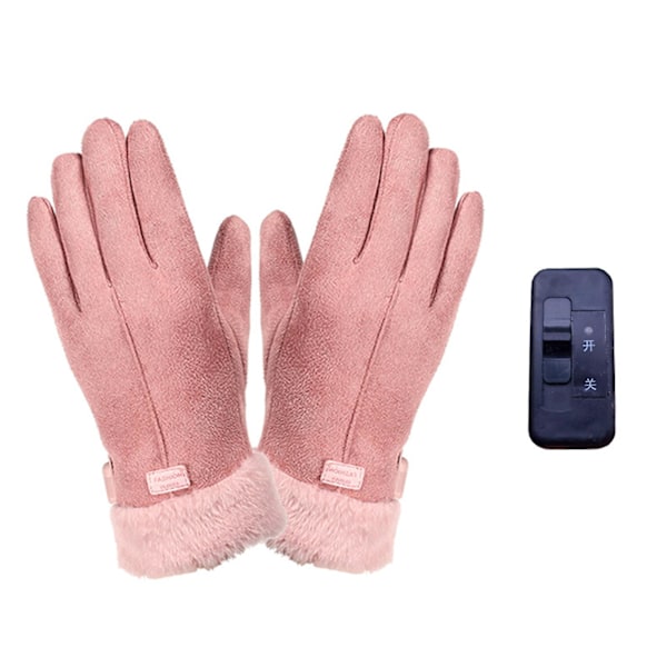 Opvarmede Handsker USB Genopladelige Batteri Opvarmede Handsker til Kvinder Dame Opvarmede Handsker - Switch version