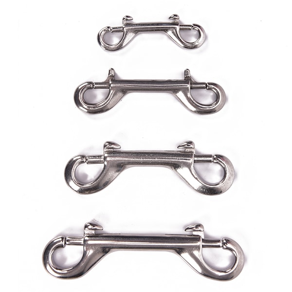 Rustfritt Stål Dykking Dobbel Ende Krok Snap Bolt Kit Qu 115mm