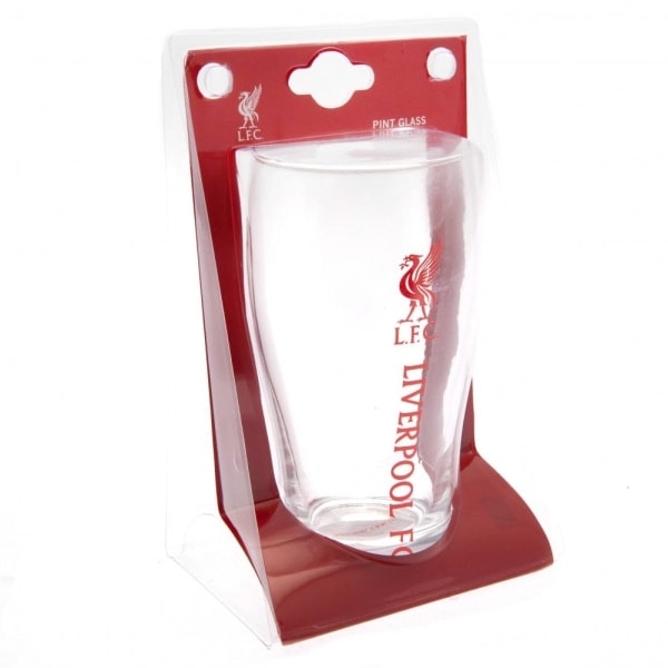 Liverpool FC Tulpan Pint Glass One Size Rød