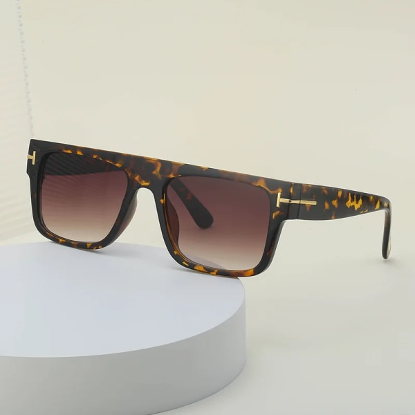 2024 Vintage Retro Solglasögon För Män Och Kvinnor TOM F Solglasögon UV400 Klassiska Solglasögon C4 Square Sunglasses