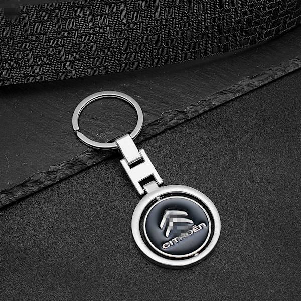 Pyöreä Auton Logo Avaimenperä Miehille - Honda & Hyundai Metalli Avaimenperä Ripustus, Autotarvikkeet volt
