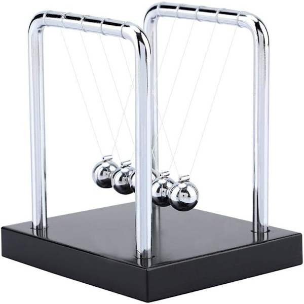Newton's pendulum, classic ball pendulum, 5 balls, physics dek