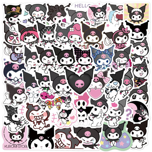 50 klistermærker - Kuromi