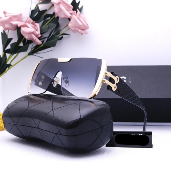 Sunglass 2024 Women Men Sun Glasses Shades Square Trendy Wholesale Oversized Luxury Sunglasses