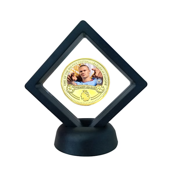 Premier League Fodboldstjerner og Klubber Mindemønter, Samleobjekter, Gaver til Fodboldfans Mbappe, Messi, Harland 1stk 1stk 1 pc De Bruyne