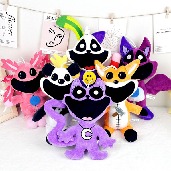 Smiling Critters Poppy Dukke Horror Dukke Plyslegetøj Børnegave- Poppy Fox