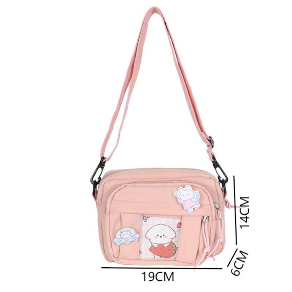 Kawaii Bag JK Transparent Bag PINK - spot sale pink