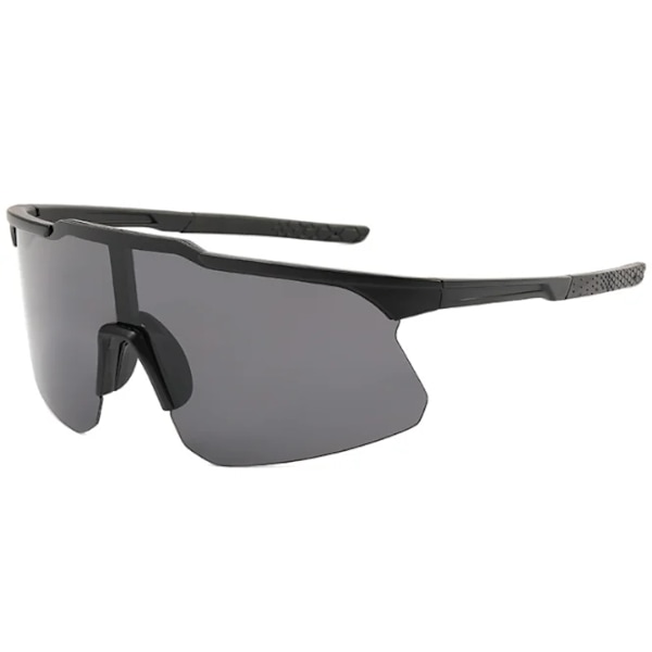 2024 Halvram Löparglasögon Överdimensionerade Sport Vindtäta Solglasögon Cykling Utomhus Män Sportsolglasögon för Unisex 8 sunglasses unisex outdoor