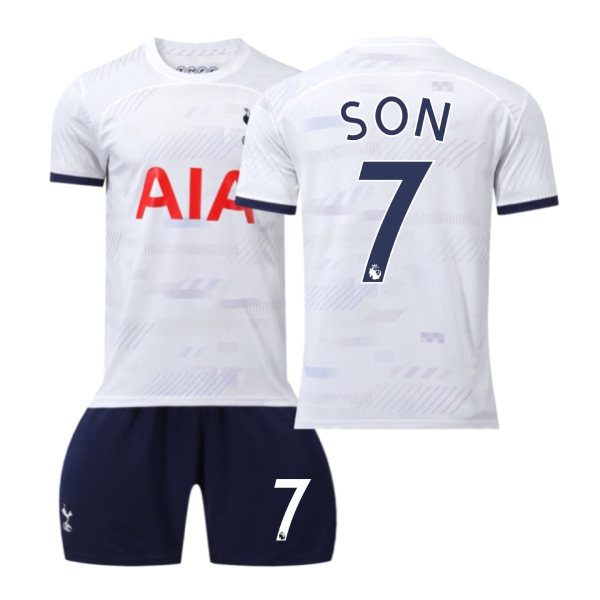 2023-24 Nya Tottenham Hotspur fotbollströja nr 10 Kane nr 7 Son Heung-min tröja nr 9 Richarlison nr 17 Romero No socks size 7 18 yards