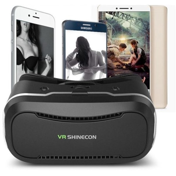 VR-headset för IPHONE X Smartphone Virtual Reality Bezel Game