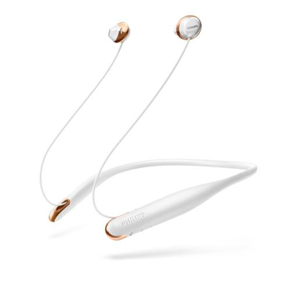 Philips Bluetooth-hörlurar SHB4205 Flite Hyprlite Vit