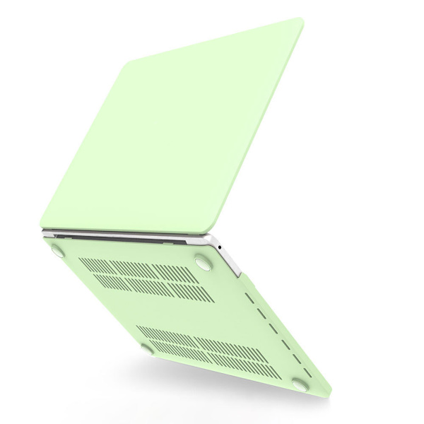 MacBookin suojakotelo kovalla kannella Vihreä Green 2023 air15
