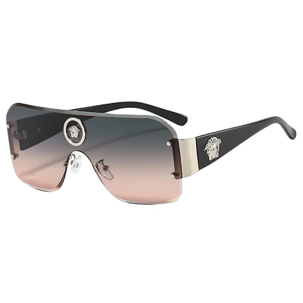 Personoitu kauneus yksikokoinen leikattu reunallinen aurinkolasit retro katu kuva ins aurinkolasit tehtaan tukku C5 Fashion Sunglasses