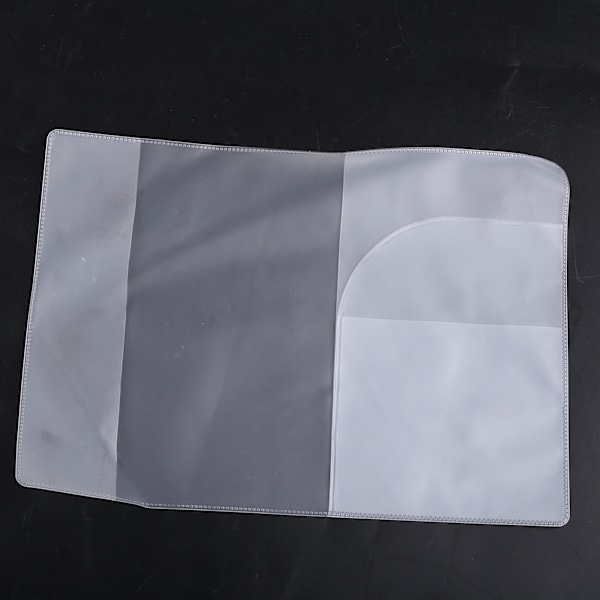 Transparent gjennomsiktig deksel for passorganisator Reisebeskyttelse 0.02 Frosted