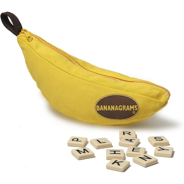 Bananagrams Bilde | Ordspill | Fra 7 år | 2-6 spillere | 15 minutters spilletid [HK]