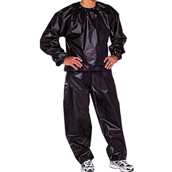 Høy ytelse sauna overall trening svette sauna dress sauna schwarz zdq