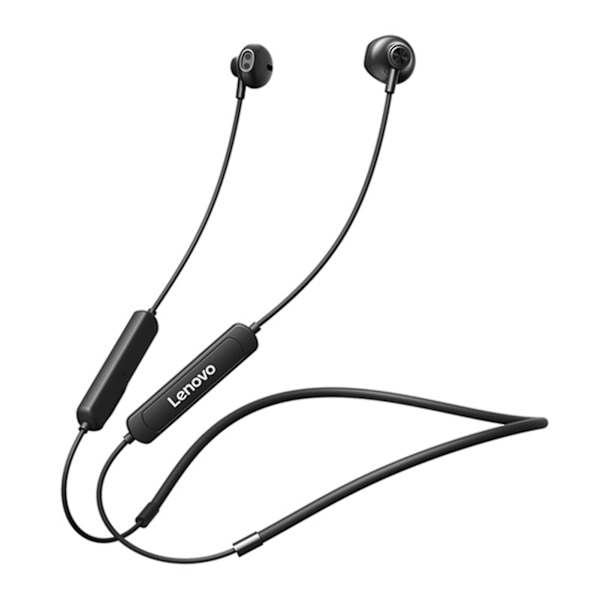 Lenovo SH1 Trådløse Øretelefoner Intelligent Støjreduktion Bluetooth5.0 Sports Dynamisk Nackband Øretelefon til Fitness Black