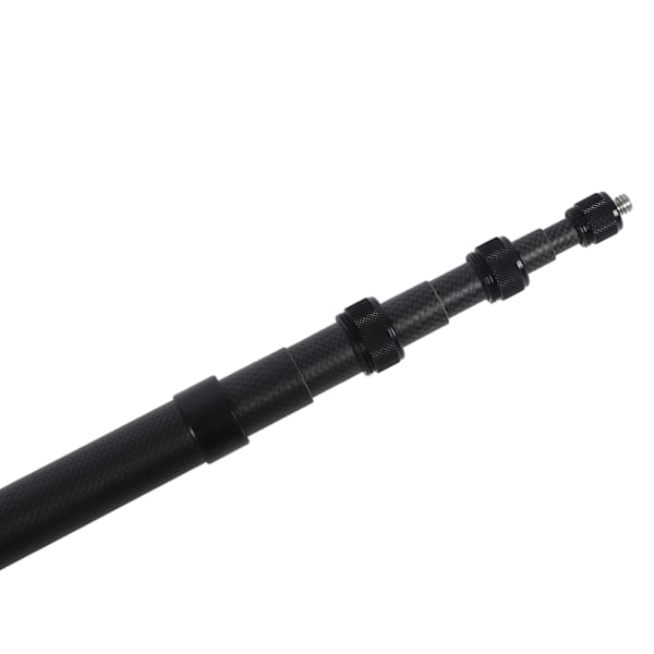 Förlängd Selfie Stick i Kolfiber Bärbar Handhållen Selfie-förlängningsstång för Kameror Stabilisatorer Stativ Monopods 1.5m / 4.9ft