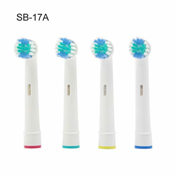 4 vaihdettavat sähköhammasharjan päätä 4 pcs