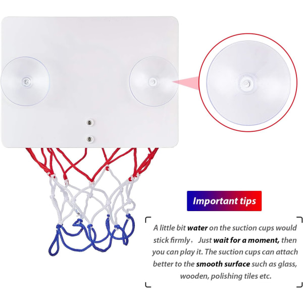 Mini basketballkurv sæt, mini basketballkurv med bolde og