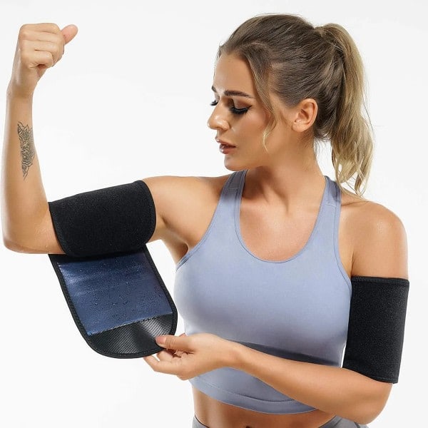 Arm trimmere til kvinder sauna sved arm shaper band zdq