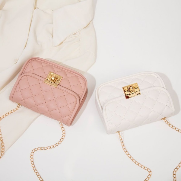 Dame Messenger Taske Dame Skuldertaske PINK Pink